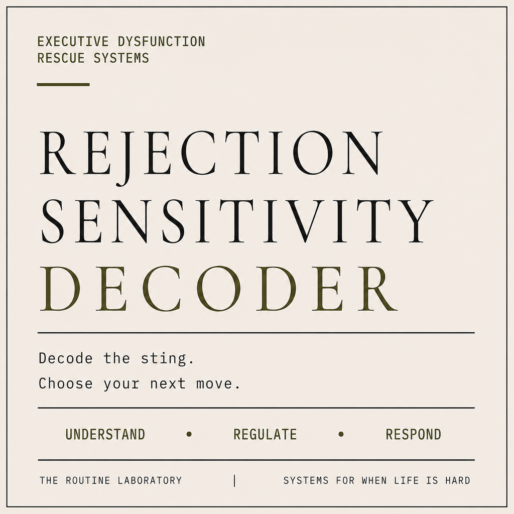 Rejection Sensitivity Decoder