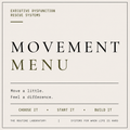 Movement Menu