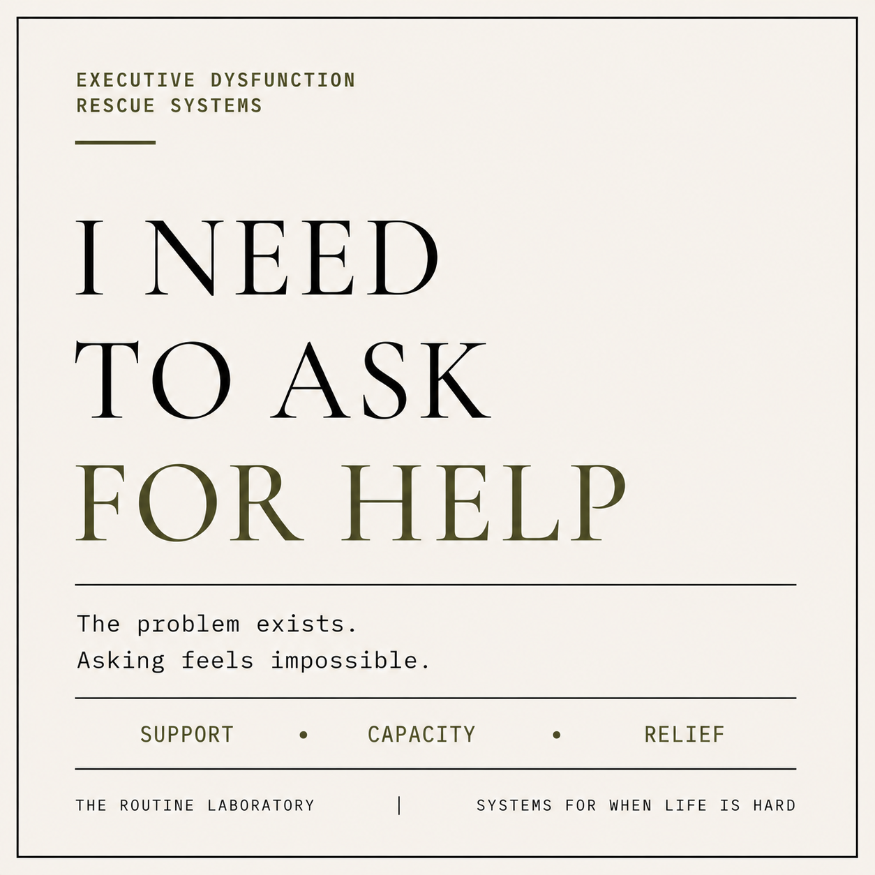 I-Need-To-Ask-For-Help Protocol