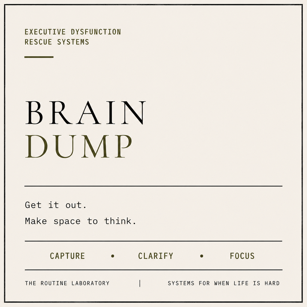 Brain Dump
