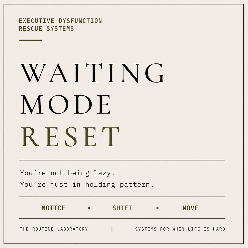 Waiting Mode Reset