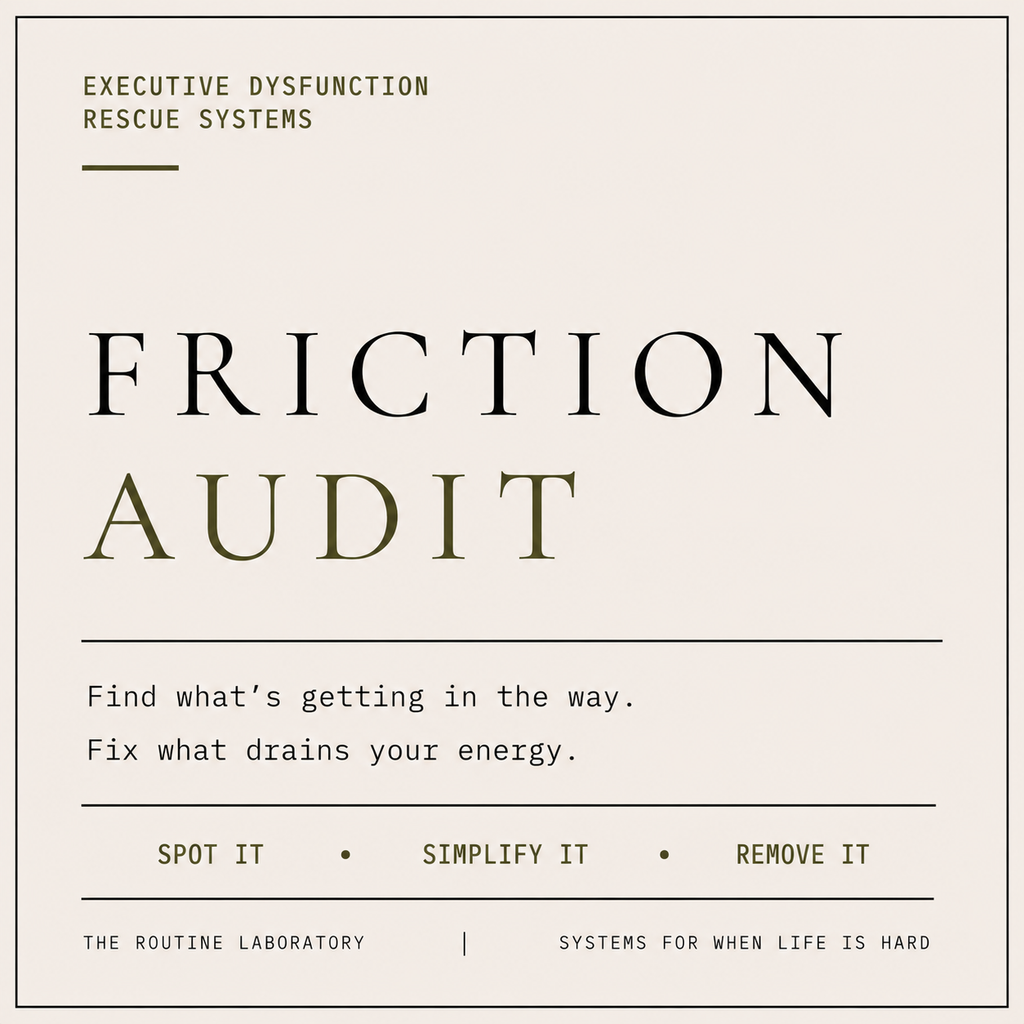 Friction Audit
