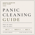 Panic Cleaning Guide