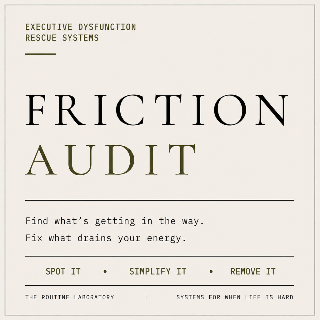 Friction Audit