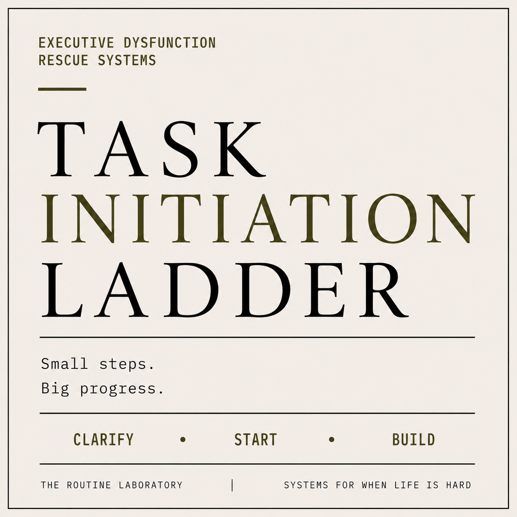 Task Initiation Ladder