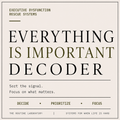 Everything-Is-Important Dilemma